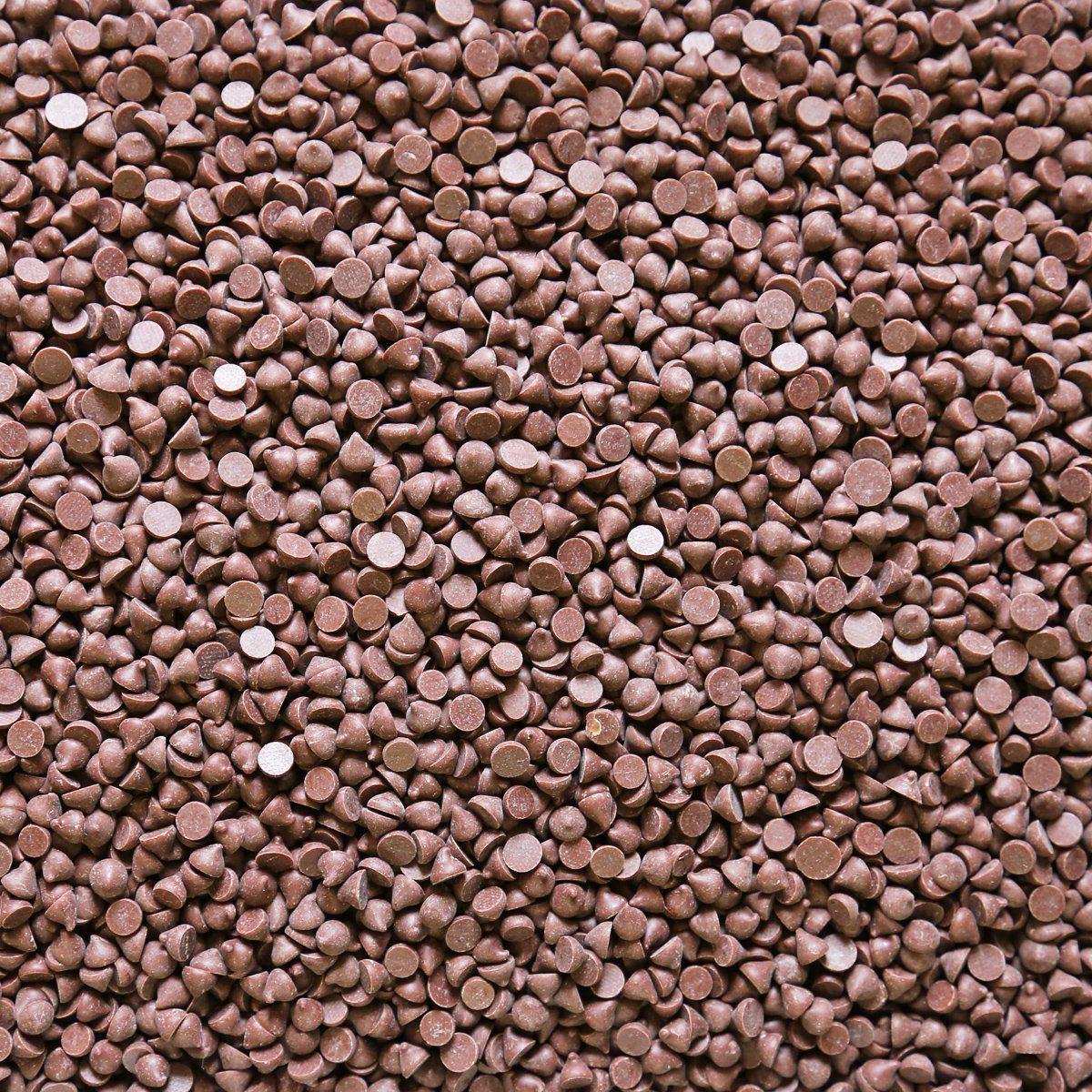 ORGANIC CHOCOLATE DROPS, 4000ct, 45%, semi sweet