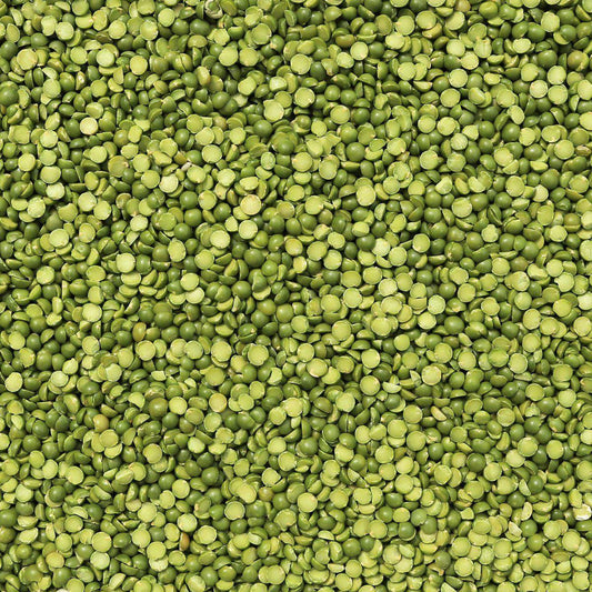 ORGANIC PEAS, green split