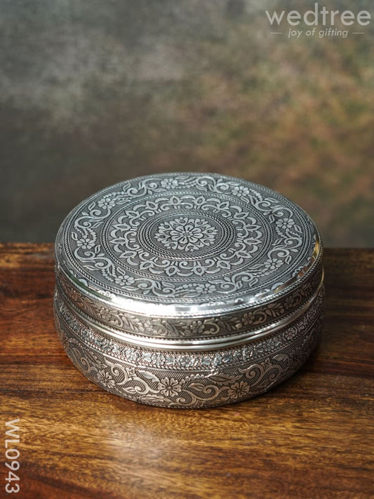 Oxidised Poori Box