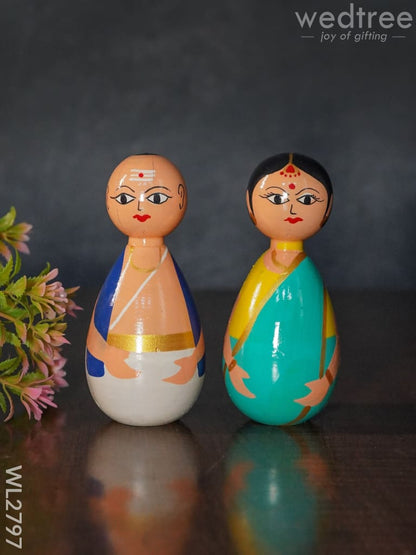 Pandit Couple - Channapatna Toy