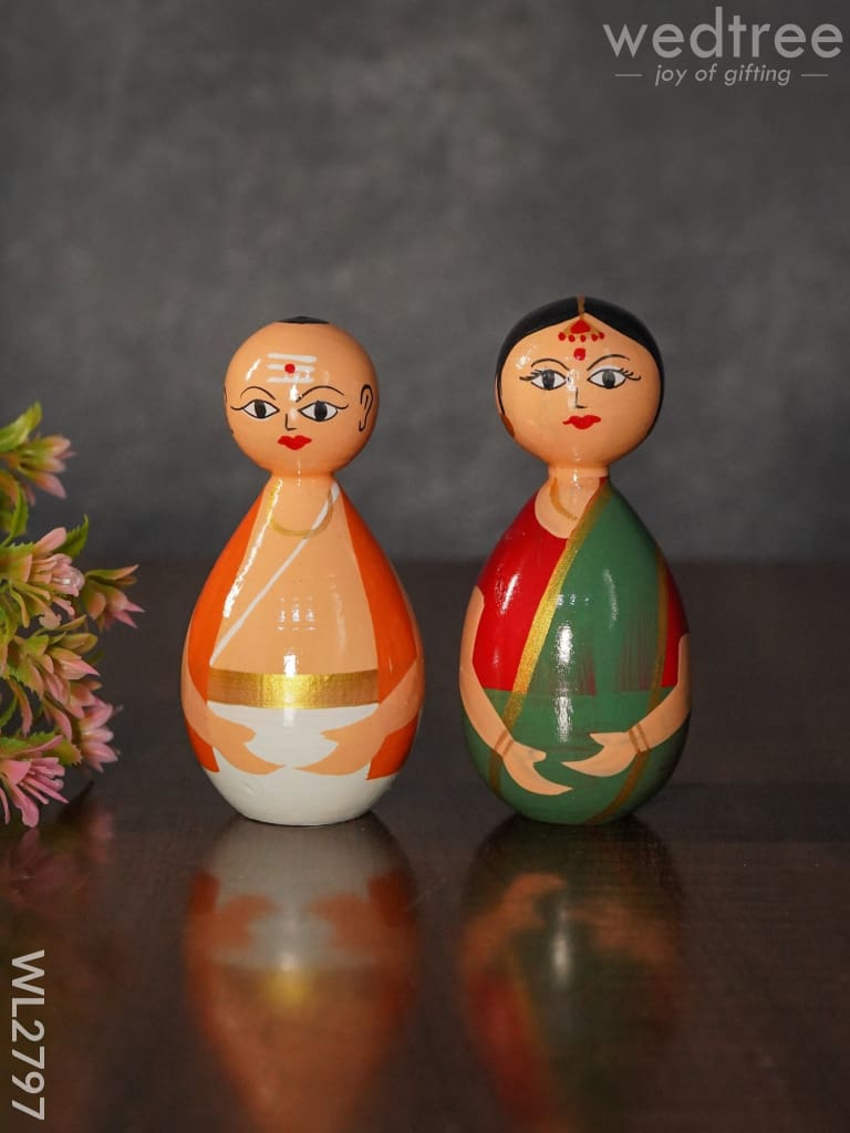 Pandit Couple - Channapatna Toy