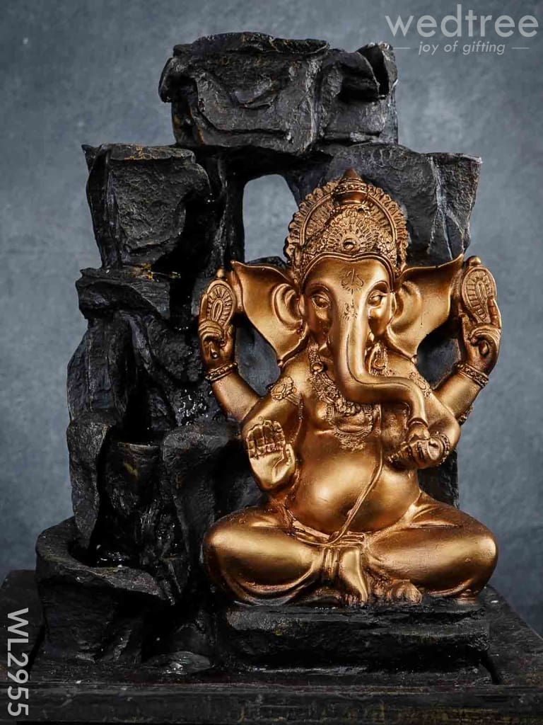 Polyresin Ganesha Water Fountain