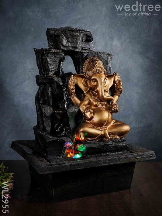 Polyresin Ganesha Water Fountain