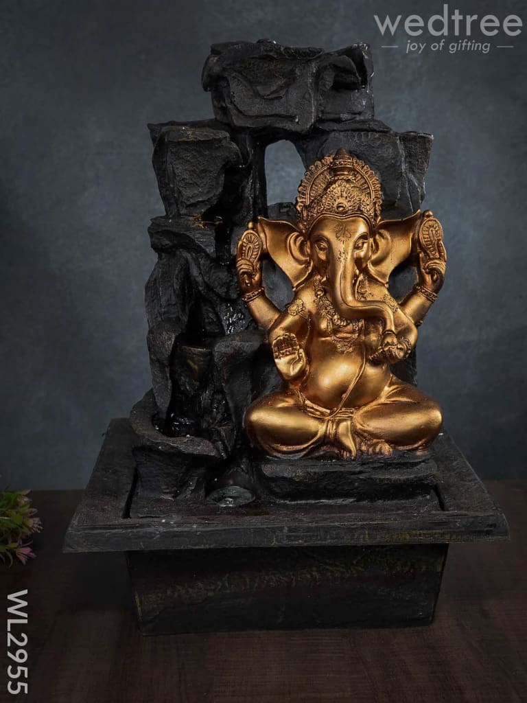 Polyresin Ganesha Water Fountain