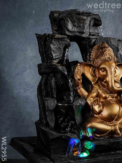 Polyresin Ganesha Water Fountain