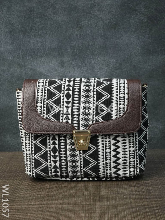 Printed Jacquard Sling Bag (Assorted)