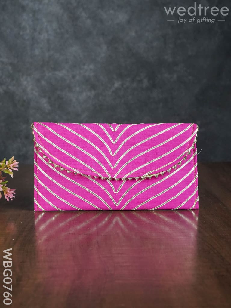 Rajasthani Zari Border Purse