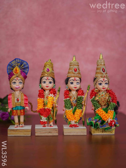 Ram Darbar Dolls - Set of 4