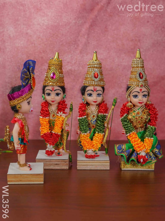 Ram Darbar Dolls - Set of 4