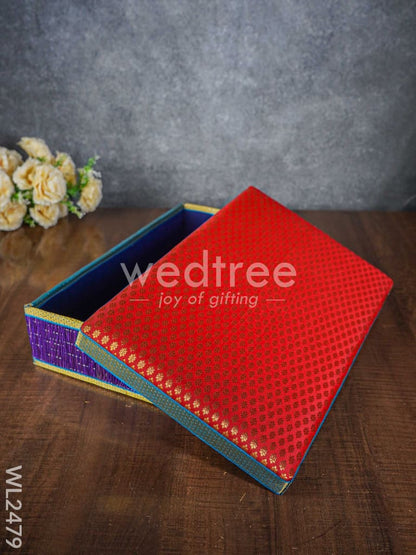 Rectangular Korai Mat Saree Box