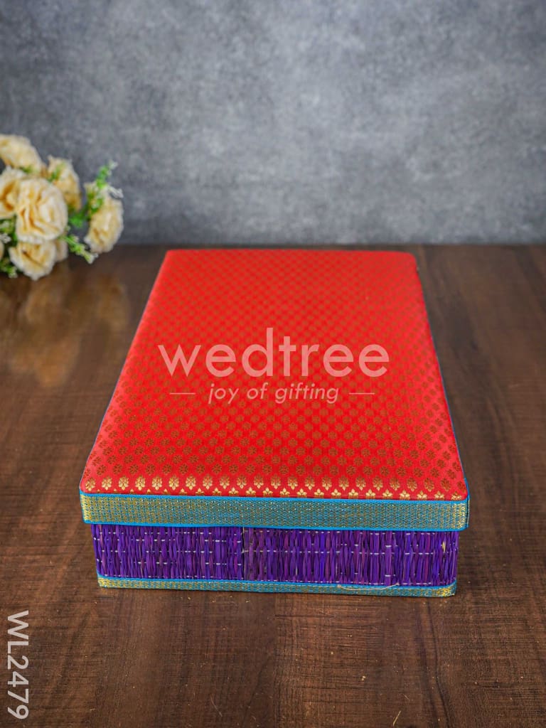 Rectangular Korai Mat Saree Box