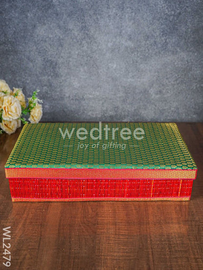 Rectangular Korai Mat Saree Box