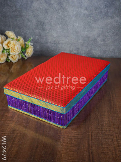 Rectangular Korai Mat Saree Box