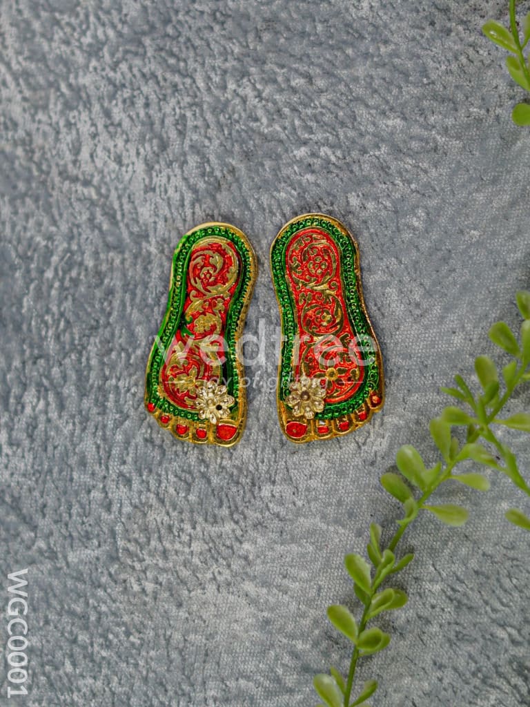 Return Gift Combo with String Bag & Paduka