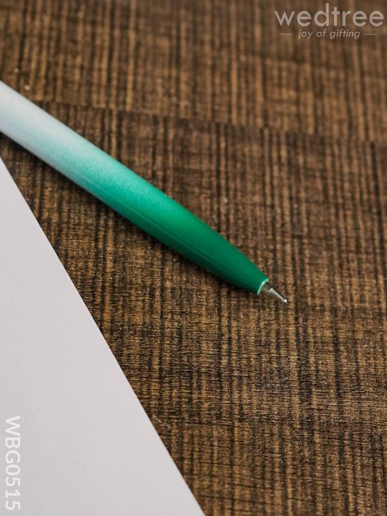 Roller Ball Point Pen - Tri Colour with Flag