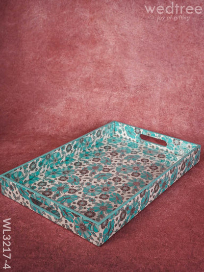 Serving Tray Digitally Printed Floral Desings