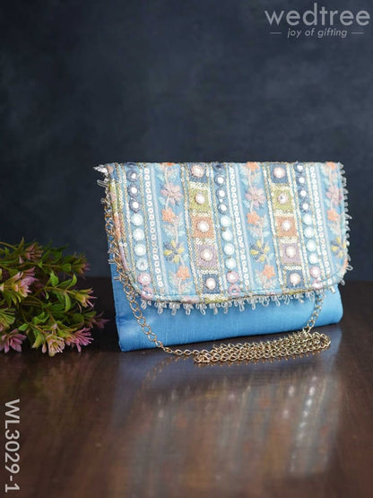 Sling Bag with Mirror & Embroidery Work