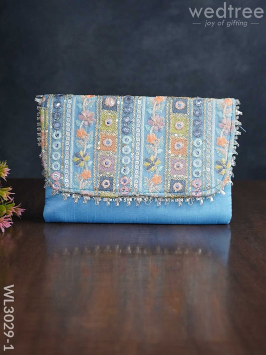 Sling Bag with Mirror & Embroidery Work