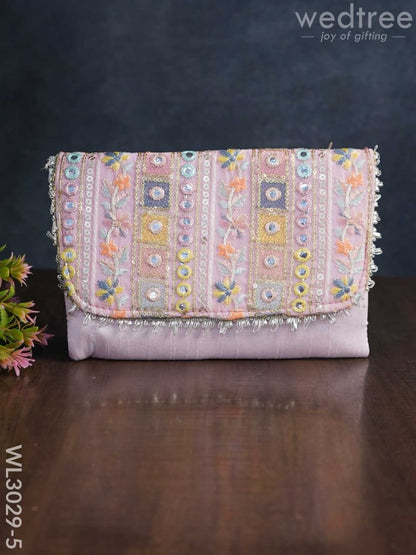 Sling Bag with Mirror & Embroidery Work