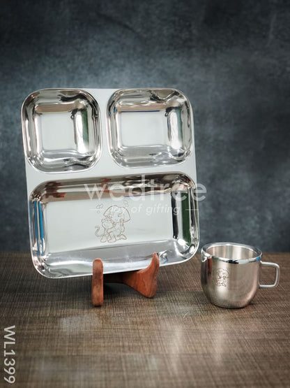 Stainless Steel Thali Set-Small