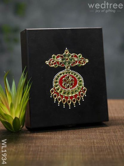 Tanjore Painted Jewel Box (6.5 x 5.5)