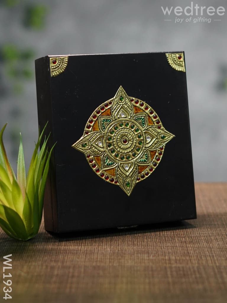 Tanjore Painted Jewel Box (6.5 x 5.5)