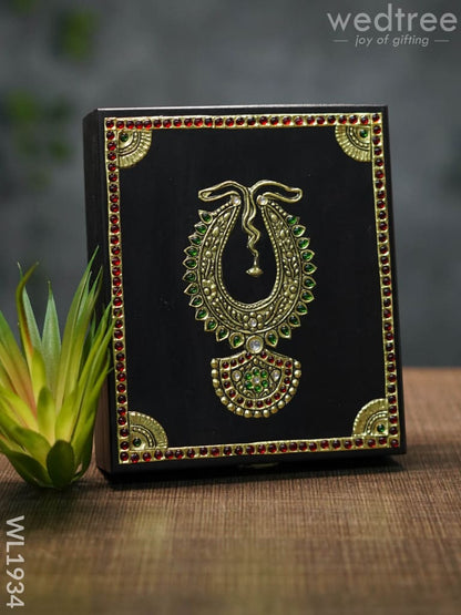 Tanjore Painted Jewel Box (6.5 x 5.5)