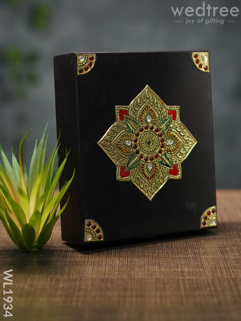 Tanjore Painted Jewel Box (6.5 x 5.5)