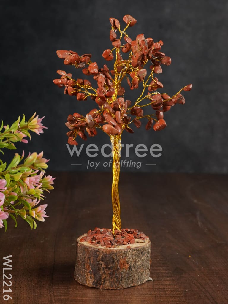 The Tree of Life - (Red jasper stone)