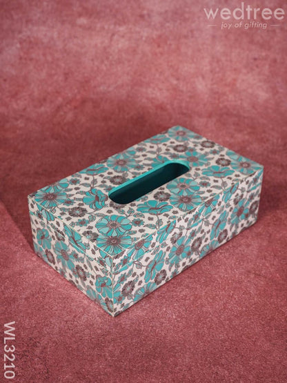 Tissue Box Digital Printed with Floral Designs