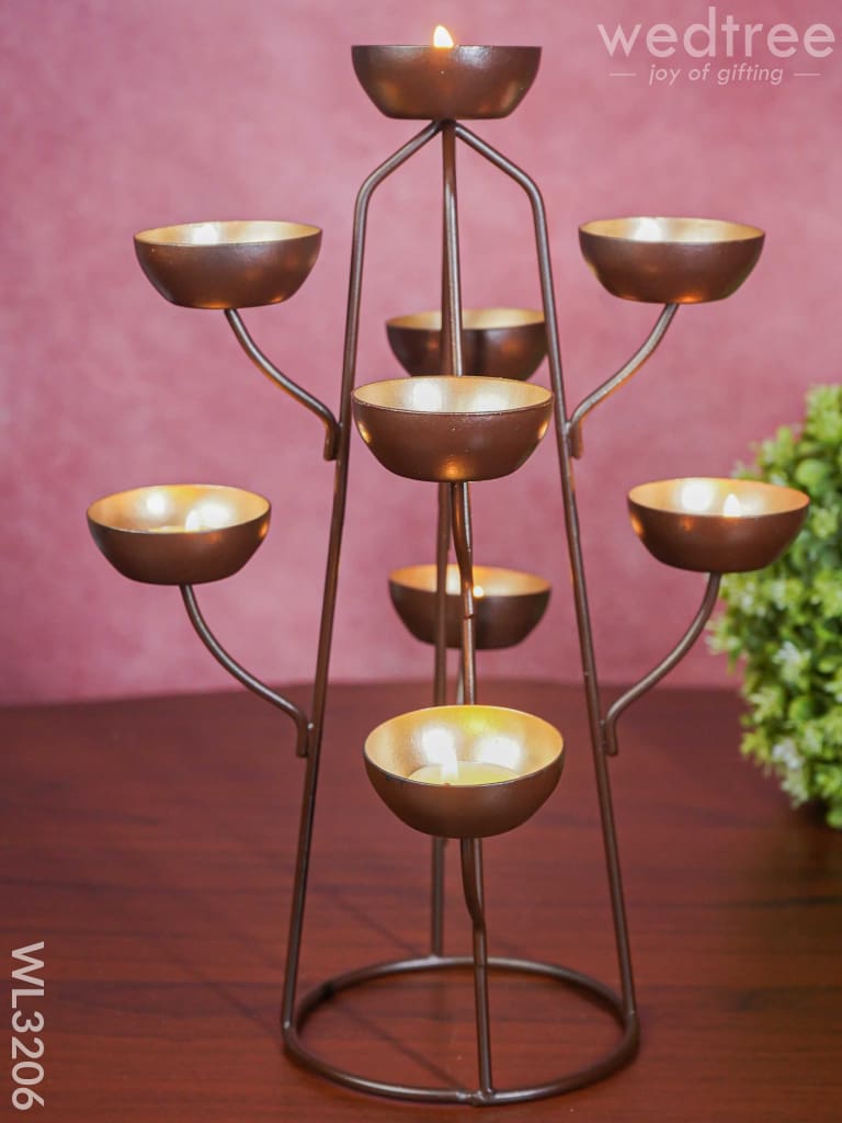 Tree of Light with Candle Holders