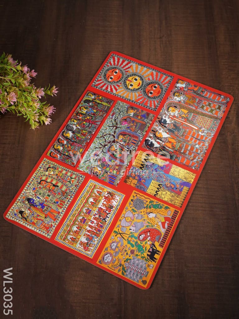 Wooden Printed Table Mats