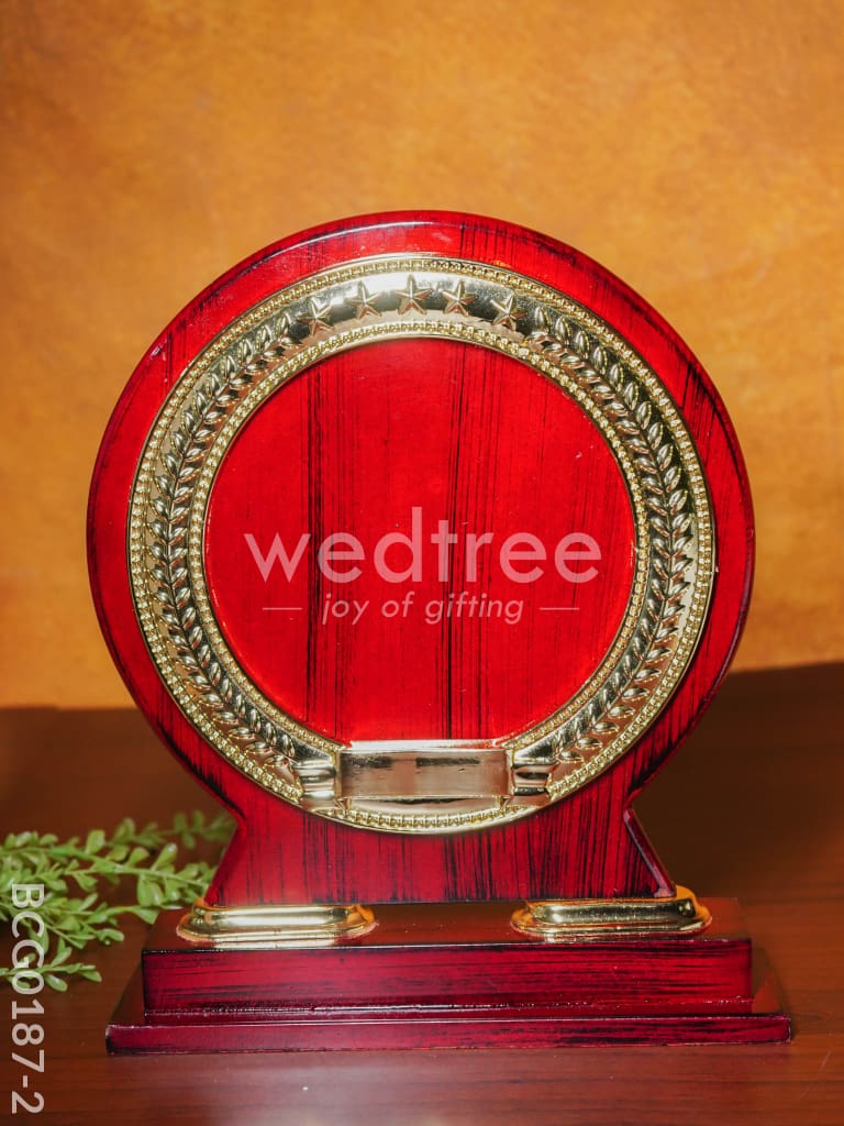 Wooden Round Trophy