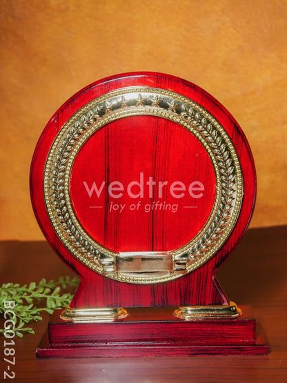 Wooden Round Trophy