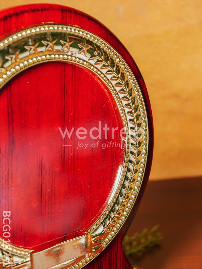 Wooden Round Trophy