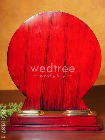 Wooden Round Trophy