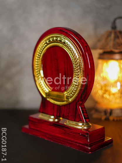 Wooden Round Trophy