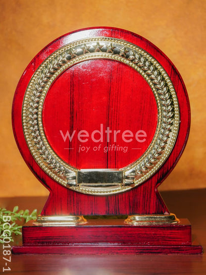 Wooden Round Trophy