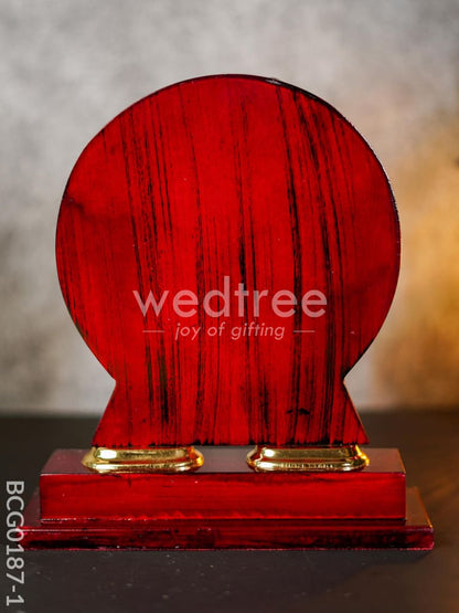 Wooden Round Trophy