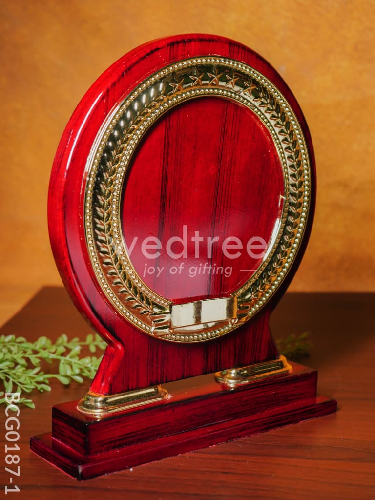 Wooden Round Trophy