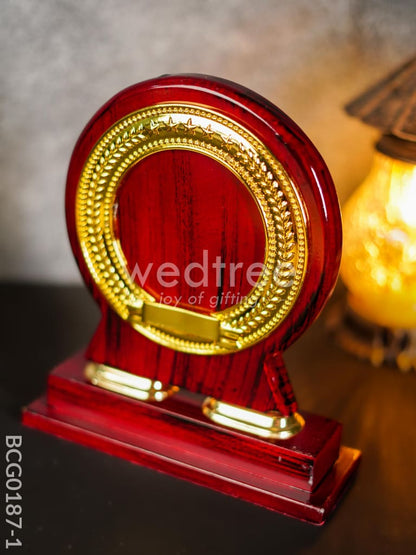 Wooden Round Trophy