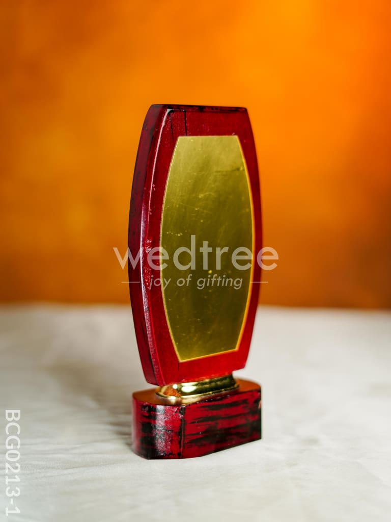 Wooden Trophy with Branding Space