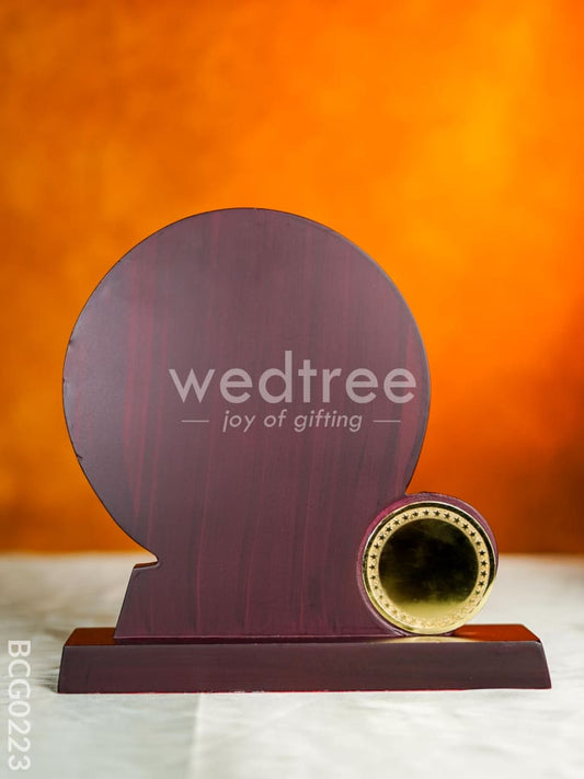 Wooden Trophy with Stand - 10 inch - BCG0223