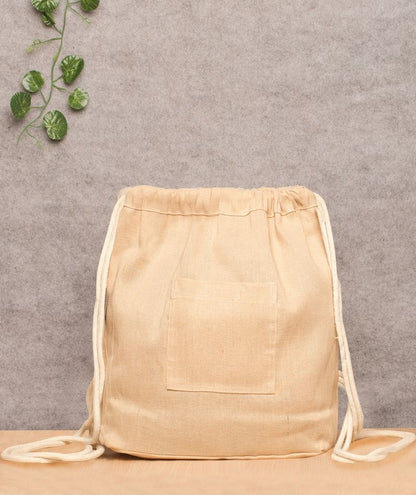 Jute Backpack