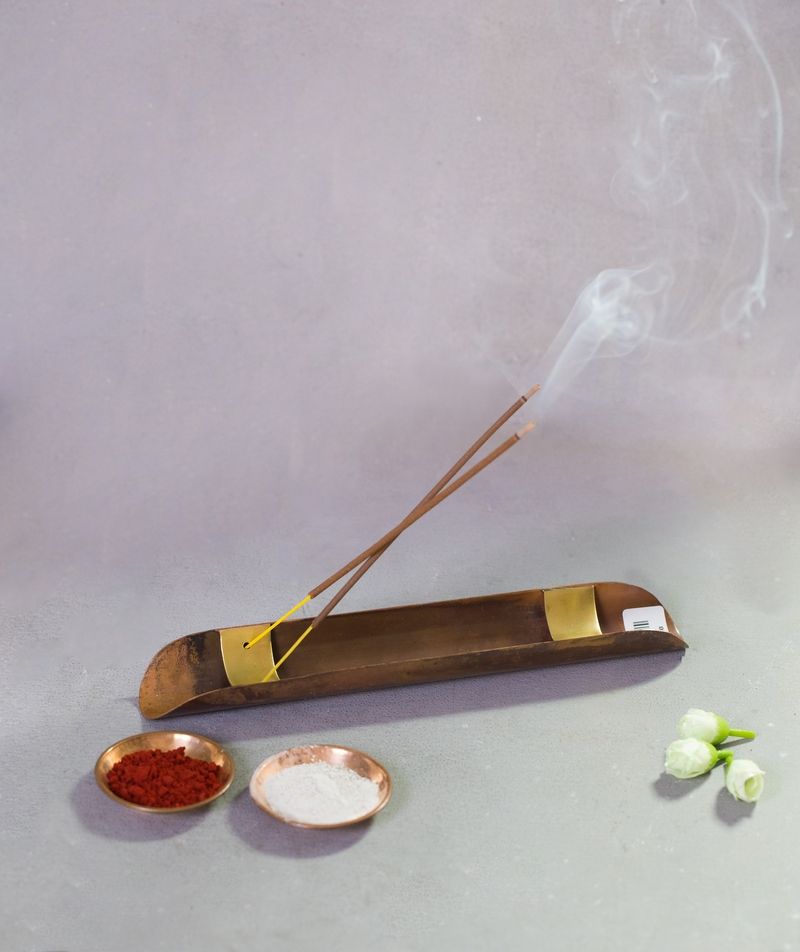 Copper Incense Stand