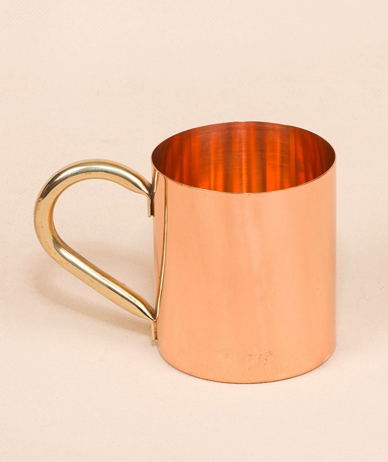 Copper Mug with Handle, 414 ml