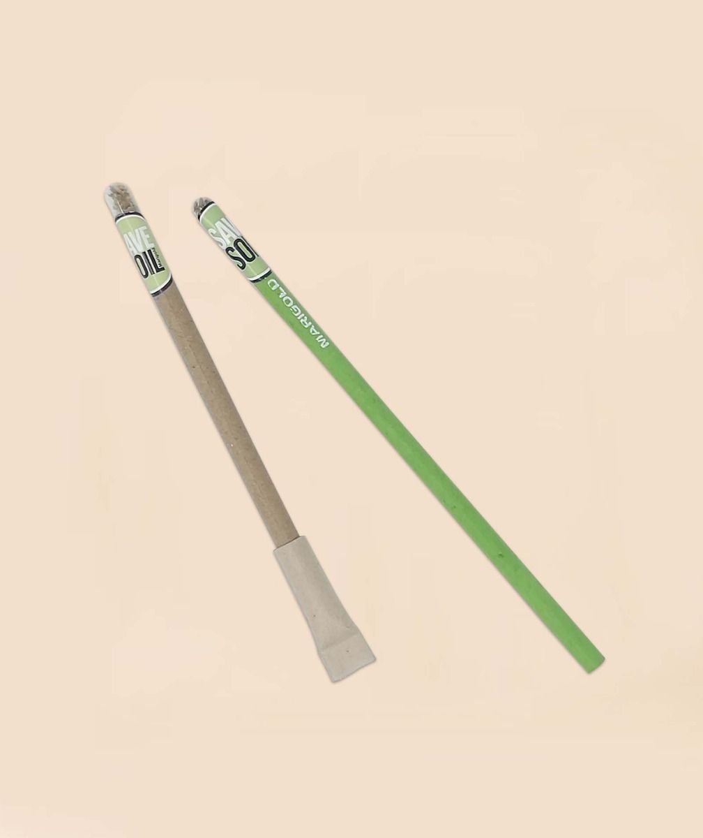 Save Soil Plantable Seeds Pencil & Pen (Set of 2)