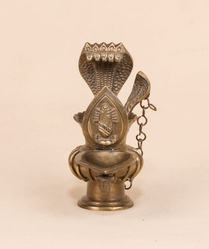 Linga Bhairavi Lamp with Spoon