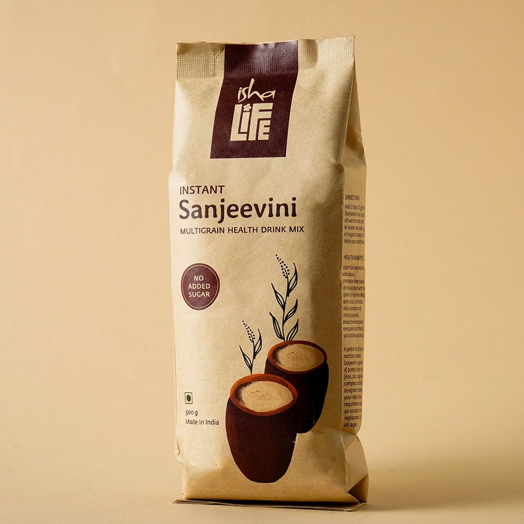 New Instant Sanjeevini Multigrain Health Drink Mix(500 gms). No Added Sugar. Traditional recipe. Contains millets, grains, legumes and spices