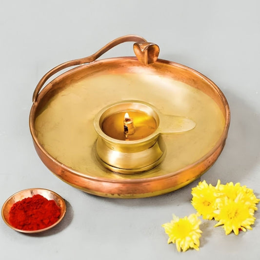 Consecrated Linga Jyoti Lamp. Unique Design. Bring home the energies of Dhyanalinga